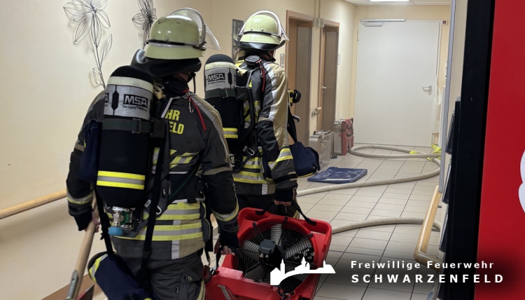 Einsatzübung Senioren- u. Pflegeheim